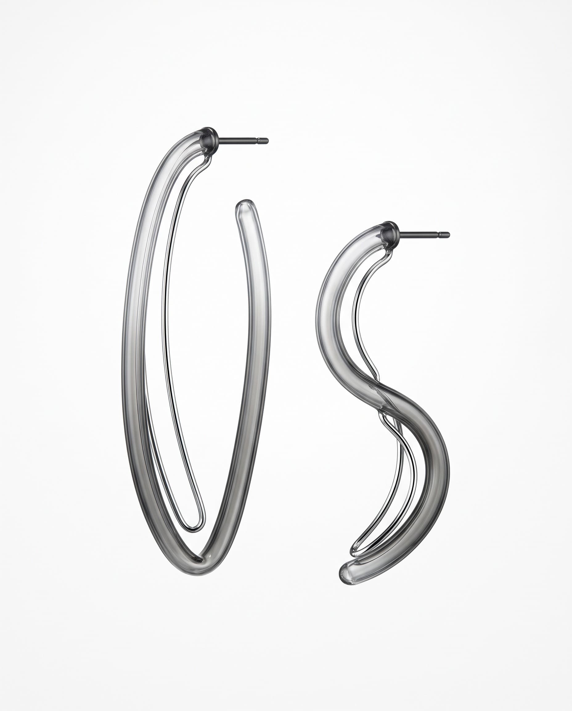 Glassline Earrings, view 1