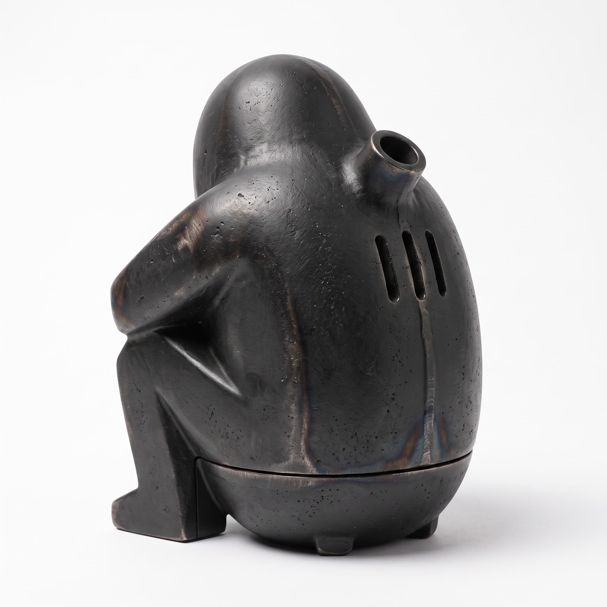 Steel Incense Stand, view 2